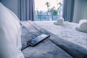 Luxury-Doppelzimmer, 1 King-Bett, Nichtraucher, Stadtblick