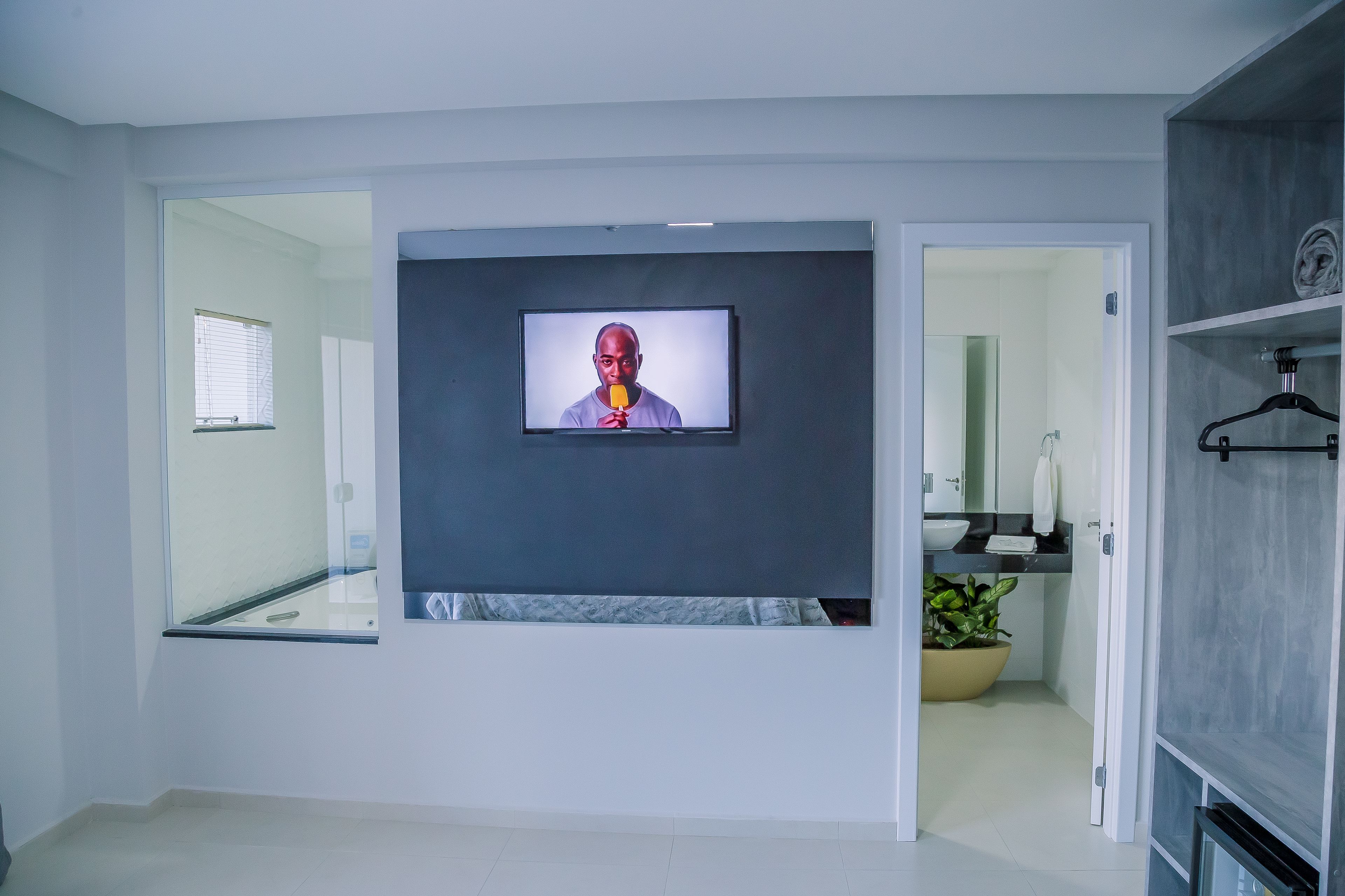 luxury double room, 1 king bed, non smoking, city view | minibar, in-room safe, blackout curtains, soundproofing