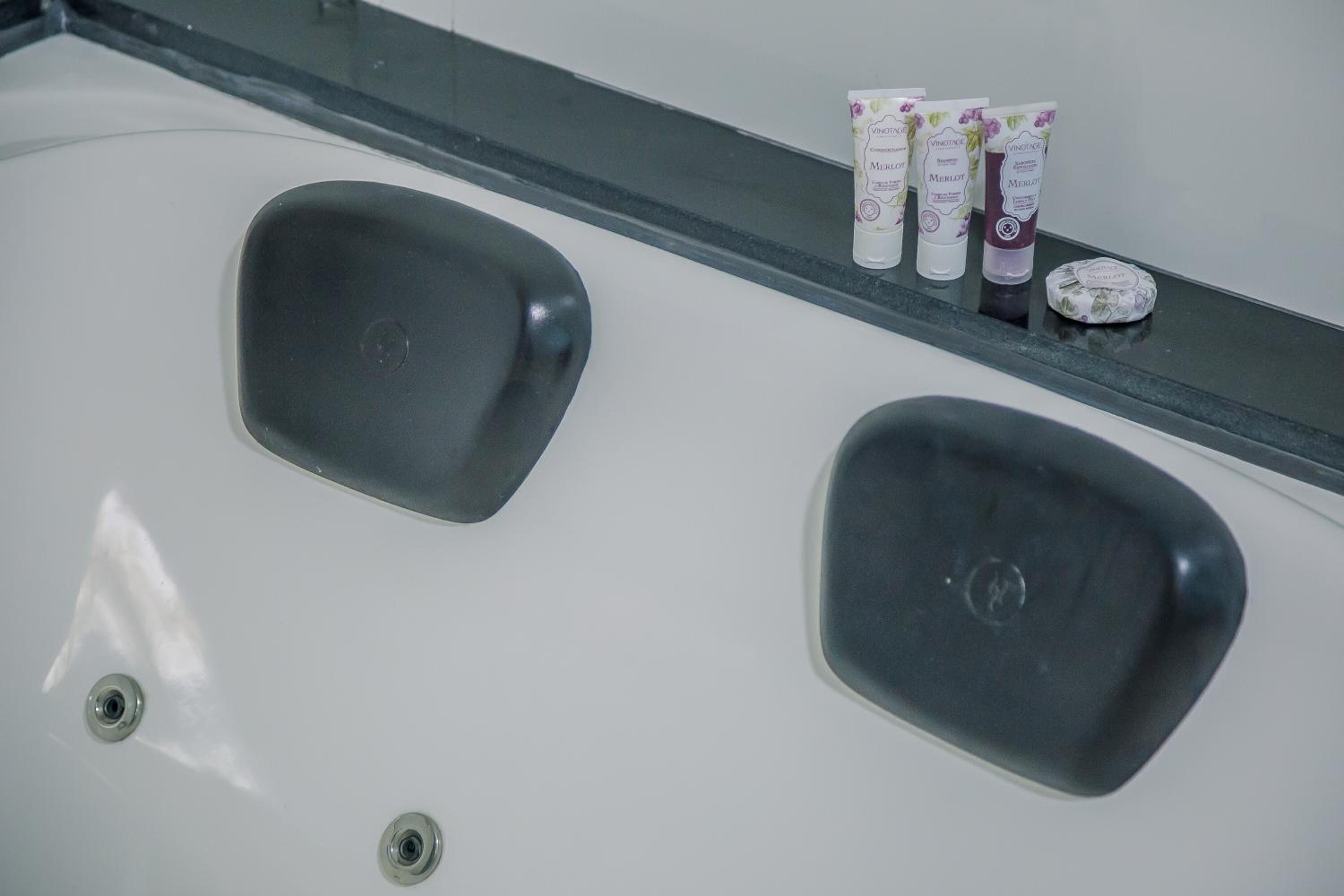 shower, rainfall showerhead, towels