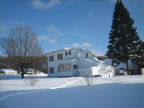 That snow was deep!