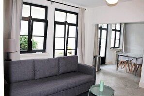 Appartement, 1 queensize bed met slaapbank, niet-roken | Gratis wifi, beddengoed