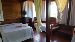 2 bedrooms, bed sheets