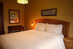 3 sovrum, strykjärn/strykbräda och sängkläder