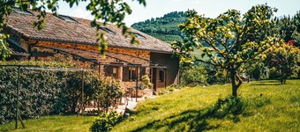 gite / haus ardéchoise mit charakter mit schwimmbad