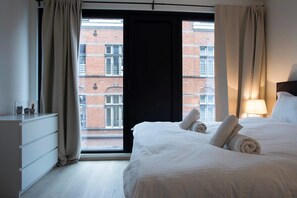 شقة - سرير كبير مع أريكة سرير - لغير المدخنين | واي فاي مجانًا وملاءات أسرّة