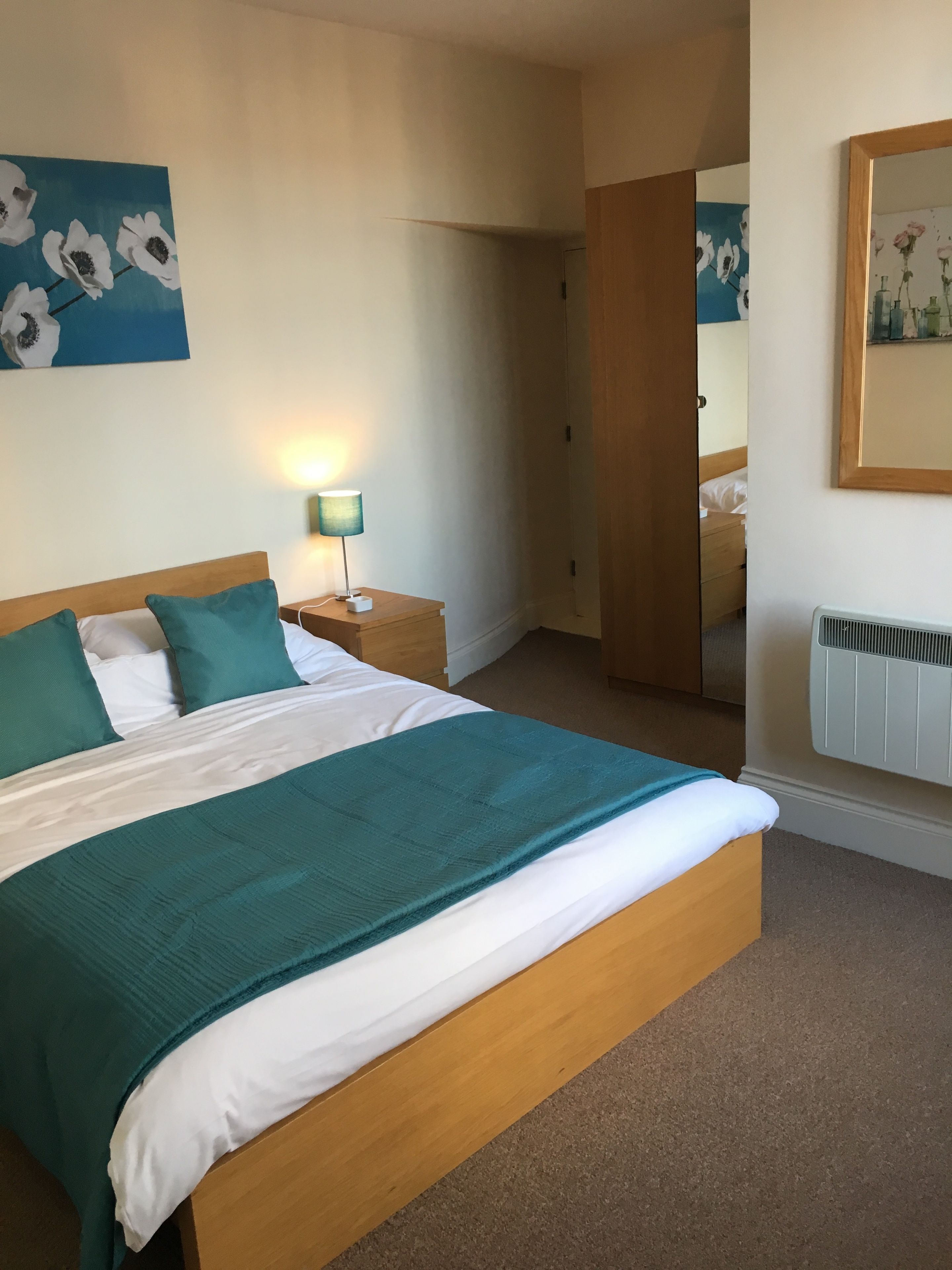 奢华公寓, 1 张双人床, 无烟房 | 特色装修、特色家居、办公桌、笔记本电脑工作区