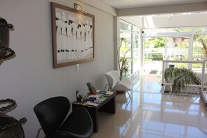 Interior entrance