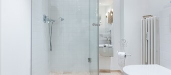Romantic old town apartment in medieval Zons
