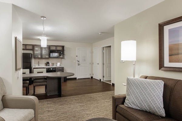 Suite, 1 Bedroom (Living, Dining) | Premium bedding, pillowtop beds, desk, blackout drapes