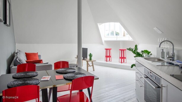 Departamento, 1 cama Queen size, para no fumadores | 1 habitación, wifi gratis y ropa de cama 