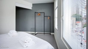 Departamento, 1 cama Queen size, para no fumadores | 1 habitación, wifi gratis y ropa de cama 