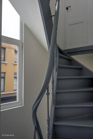 อพาร์ทเมนท์, เตียงควีนไซส์ 1 เตียง, ปลอดบุหรี่ | 1 ห้องนอน, Wi-Fi ฟรี, ผ้าปูที่นอน