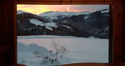 Les Mélèzes - Sehr schönes Chalet 200 m von den Pisten von La Plagne - 12-15 Pers.
