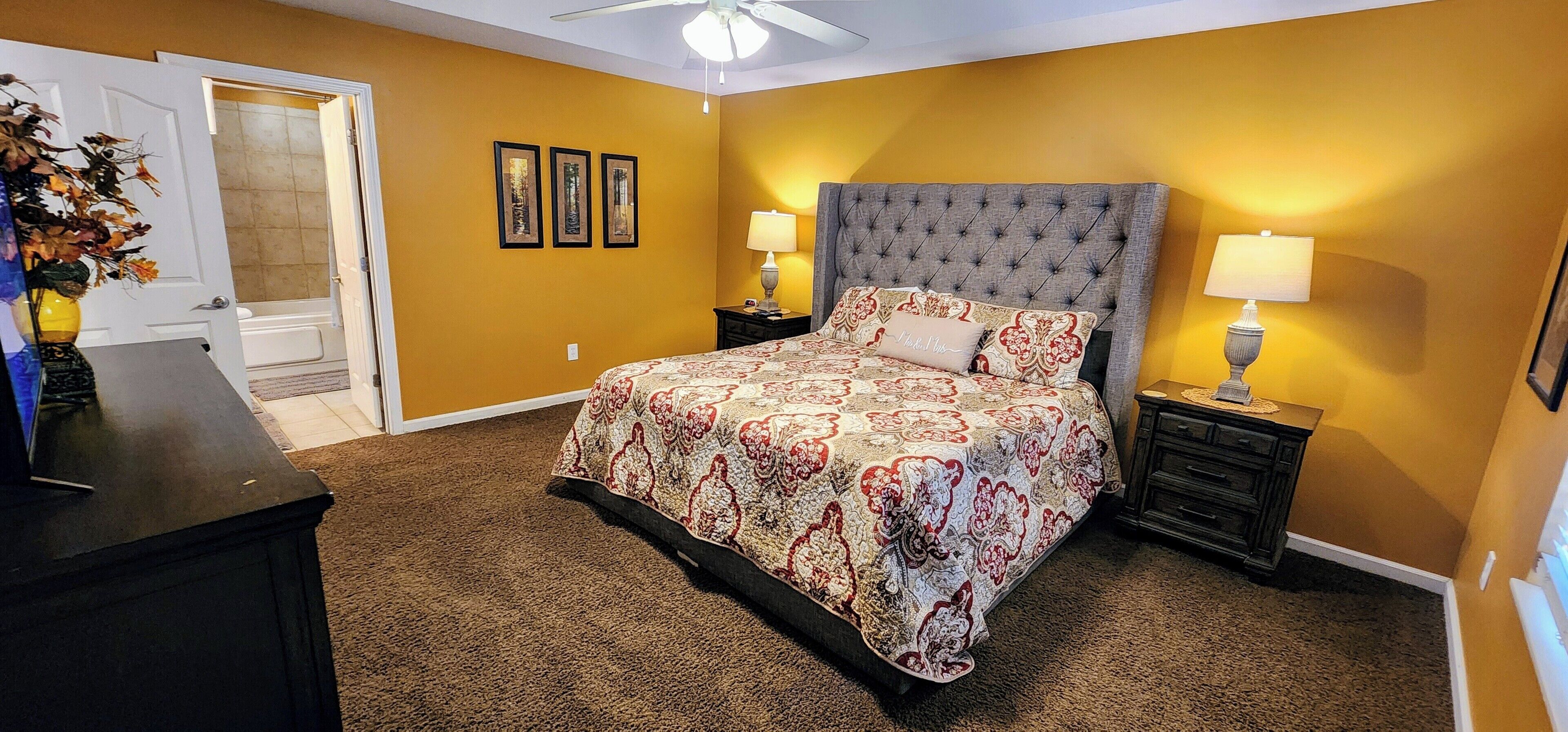 3 bedrooms, iron/ironing board, free WiFi, bed sheets