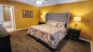 3 bedrooms, iron/ironing board, free WiFi, bed sheets