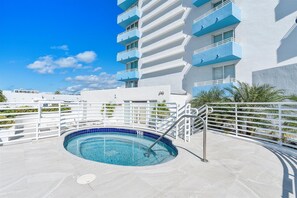Indoor pool, a heated pool