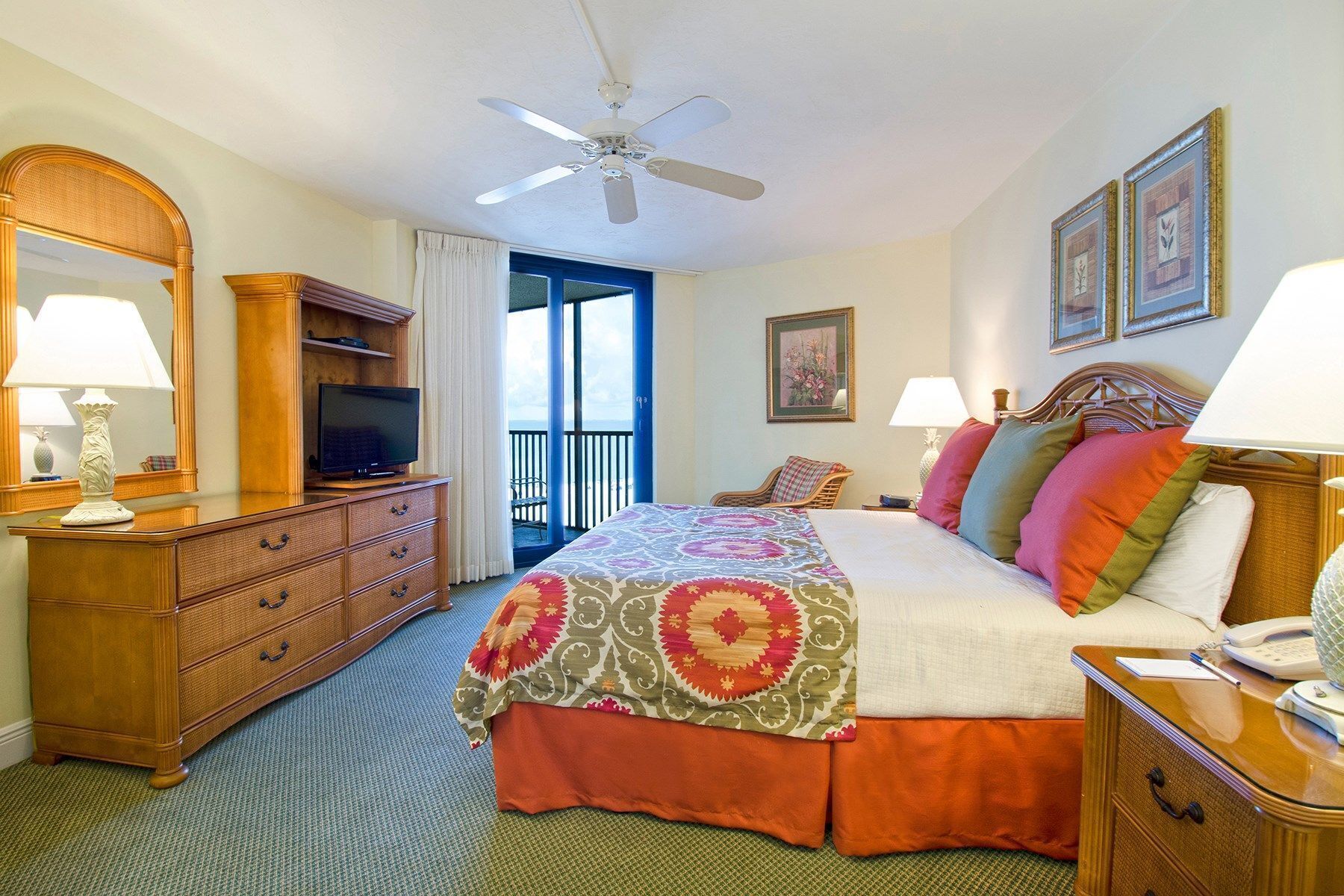 2 bedrooms, in-room safe, iron/ironing board, WiFi