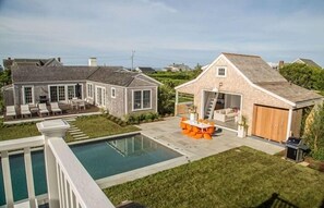 A heated pool - Stunning Surfside 6 bedroom Estate With Pool and Cabana (Nantucket)