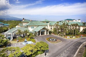 Blick von der Unterkunft