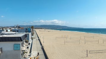 On the beach