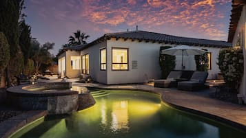 Una piscina climatizada