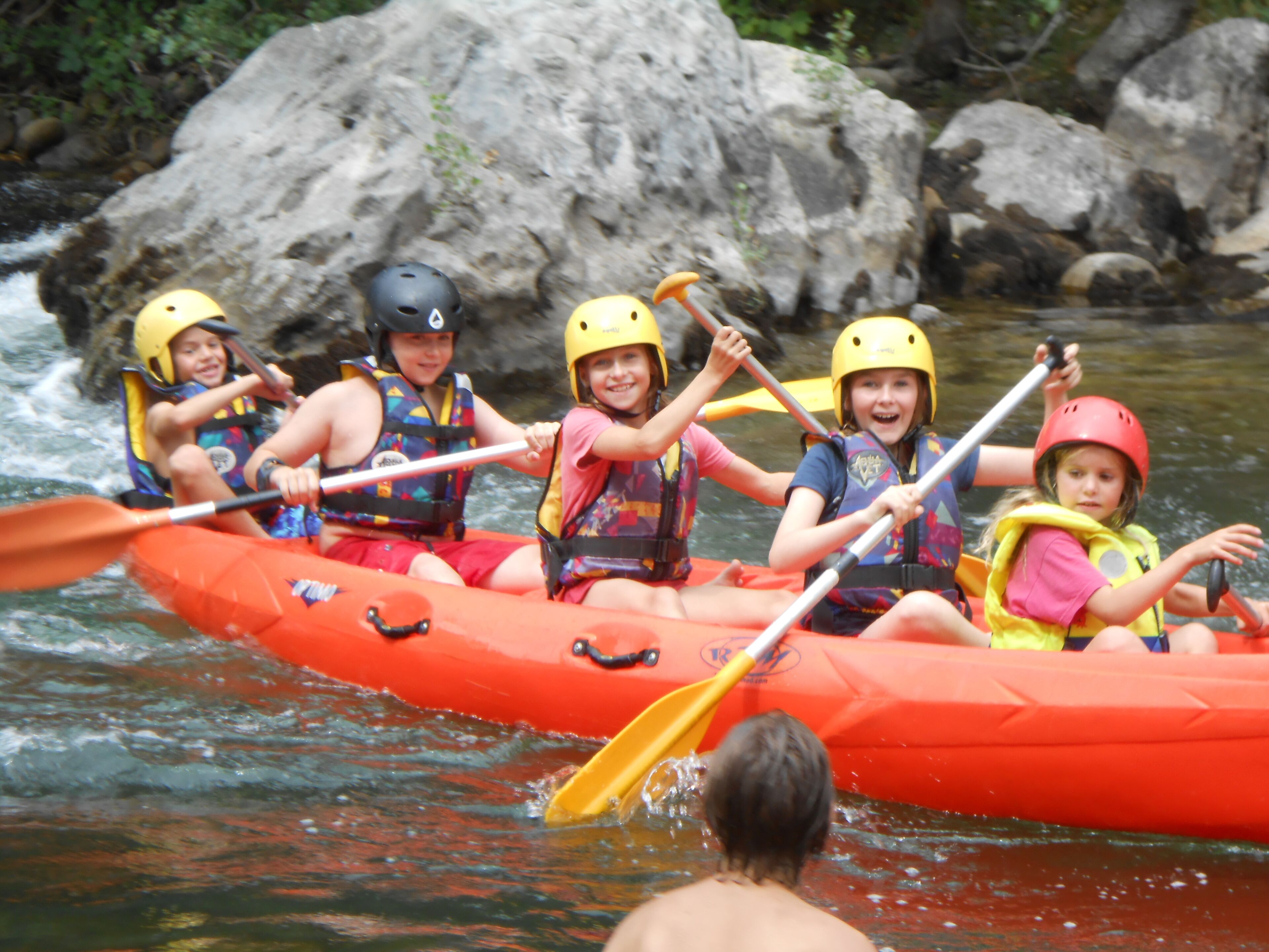 Kids at Roquebrune