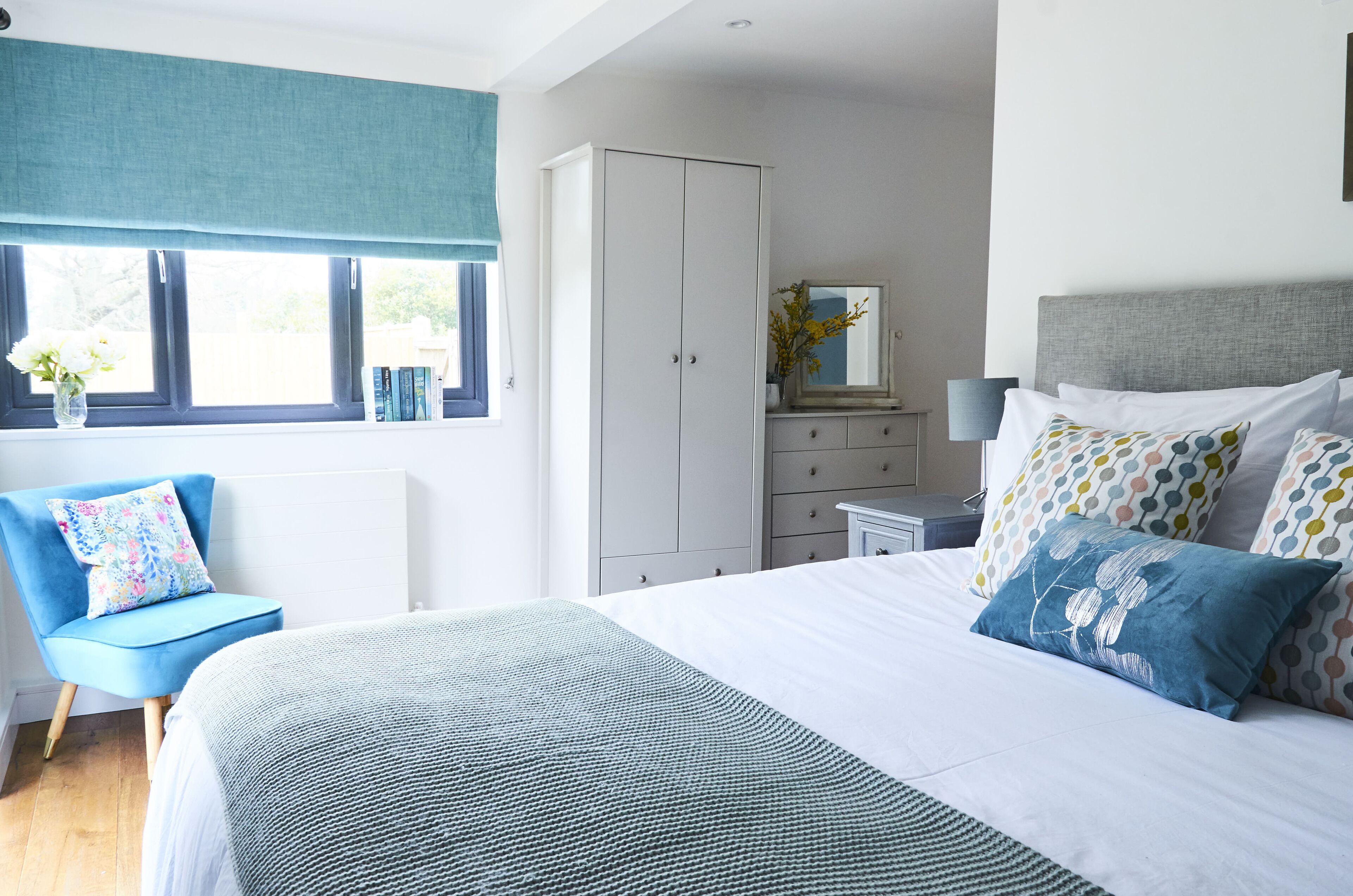 Bedroom 5- Ground Floor - ensuite - wheelchair accessible walk in shower