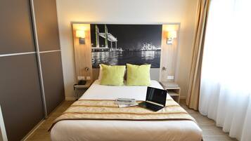 Gratis wifi, beddengoed