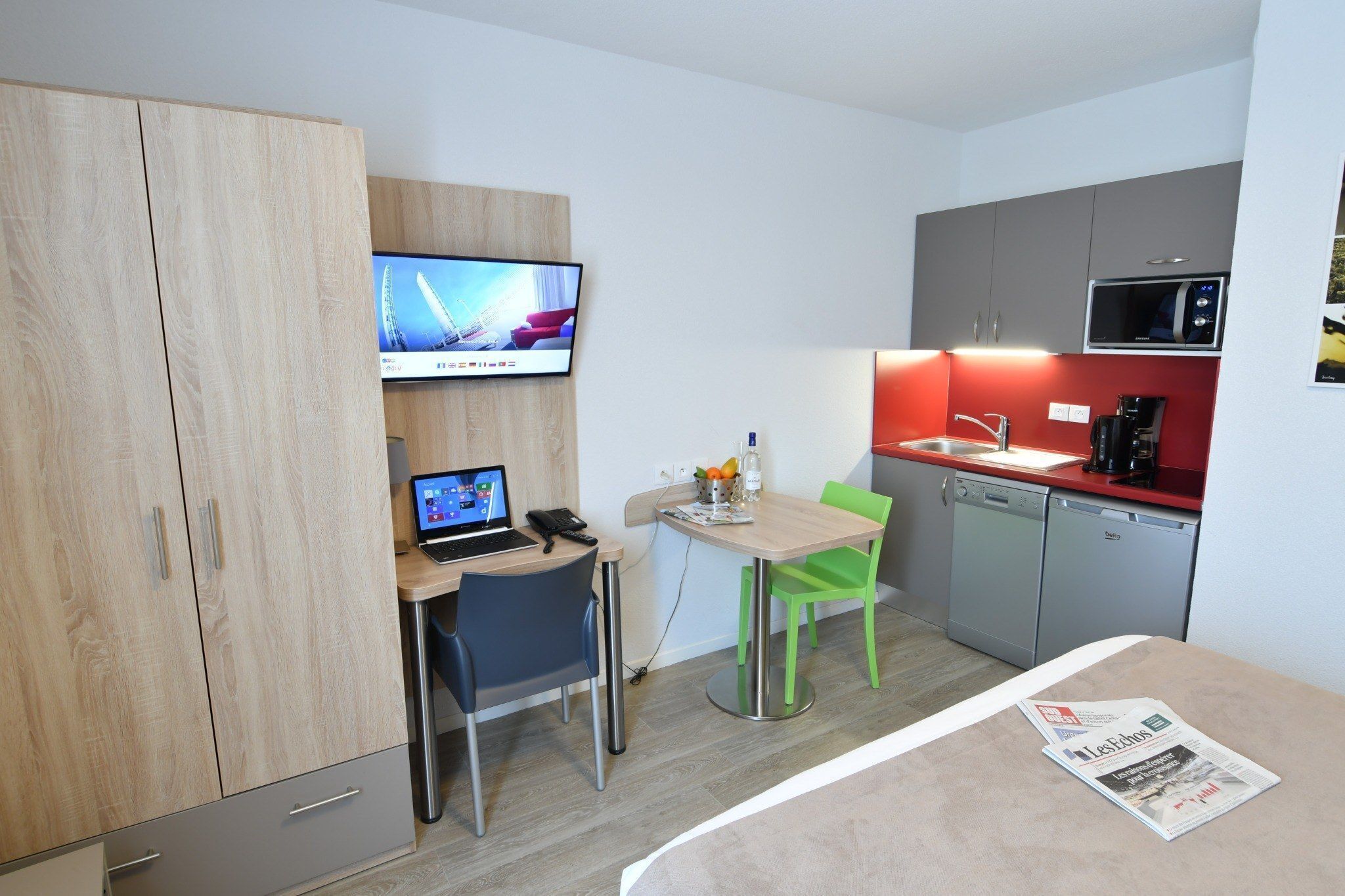 Wi-Fi gratuit, draps fournis