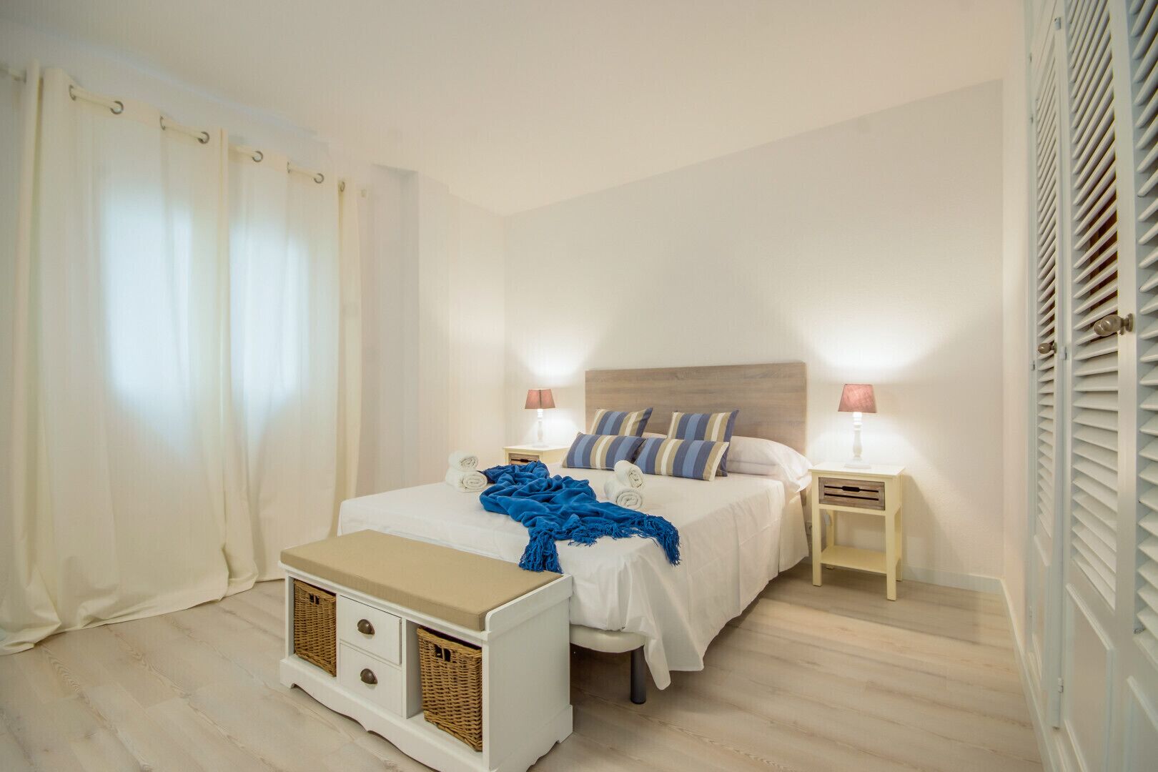 2 bedrooms, iron/ironing board, free WiFi, bed sheets
