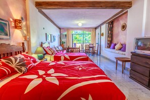 Estudio | 1 habitación, wifi gratis y ropa de cama 