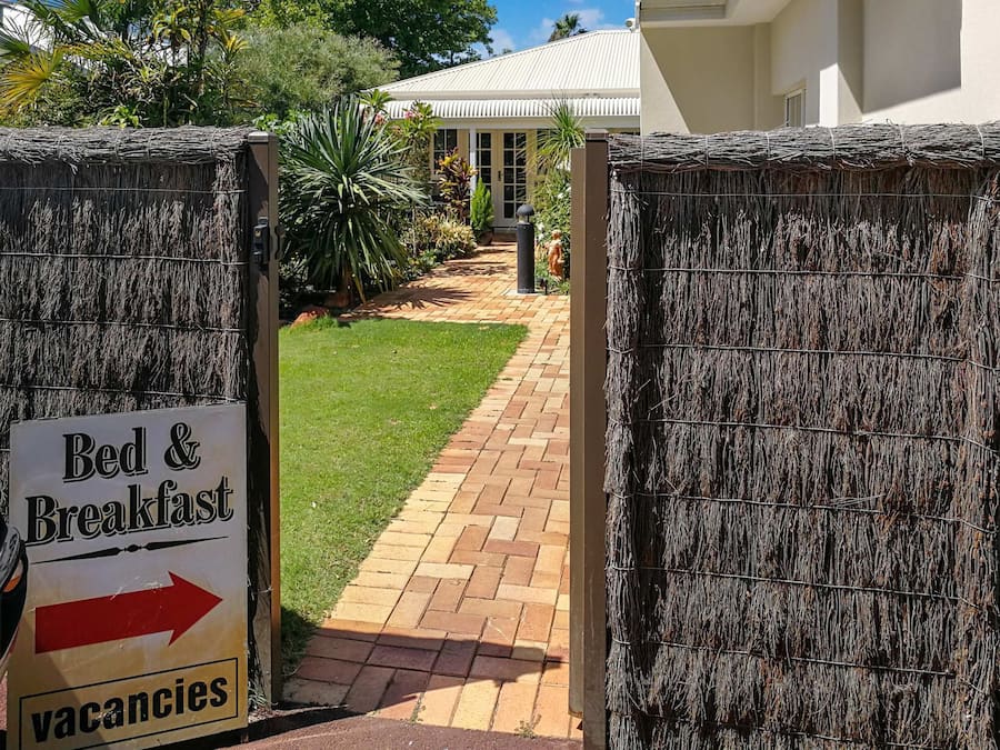 Ingresso della struttura