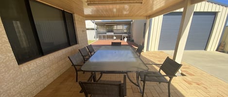 Outdoor dining