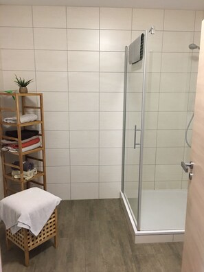 Dusche, Handtücher