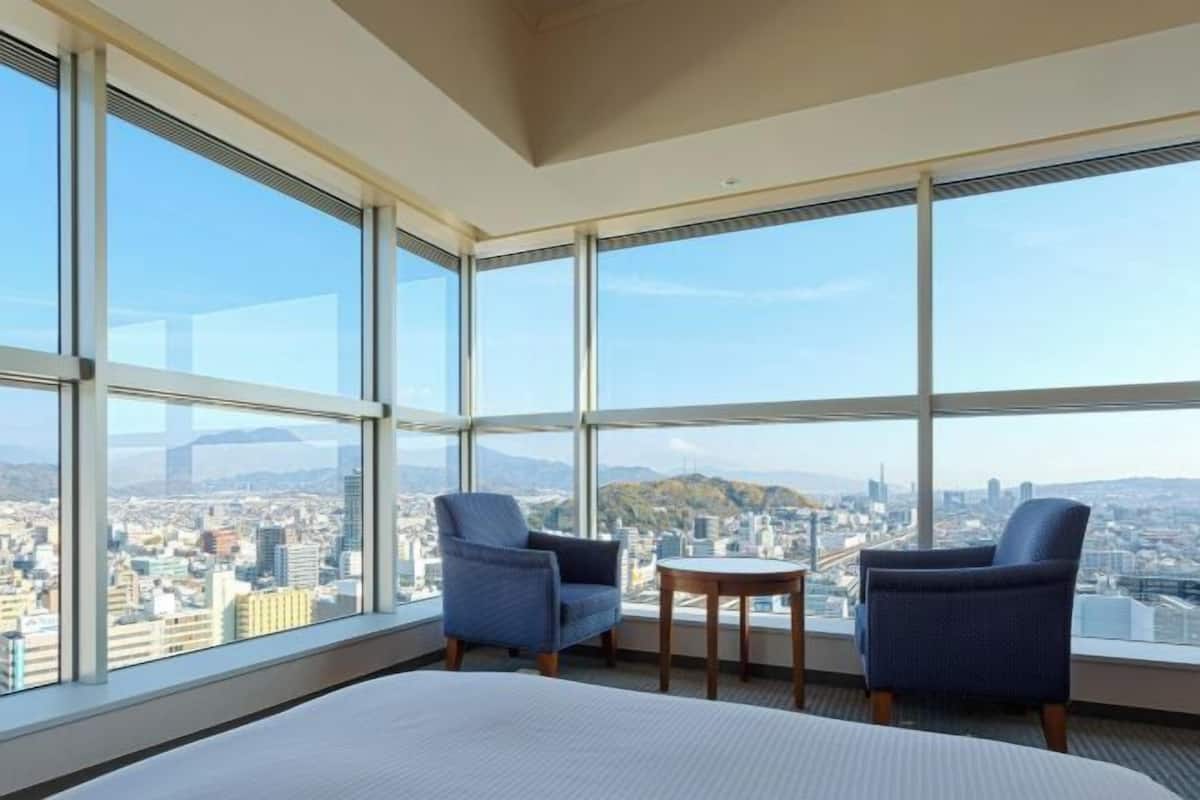 1 habitación y ropa de cama de alta calidad