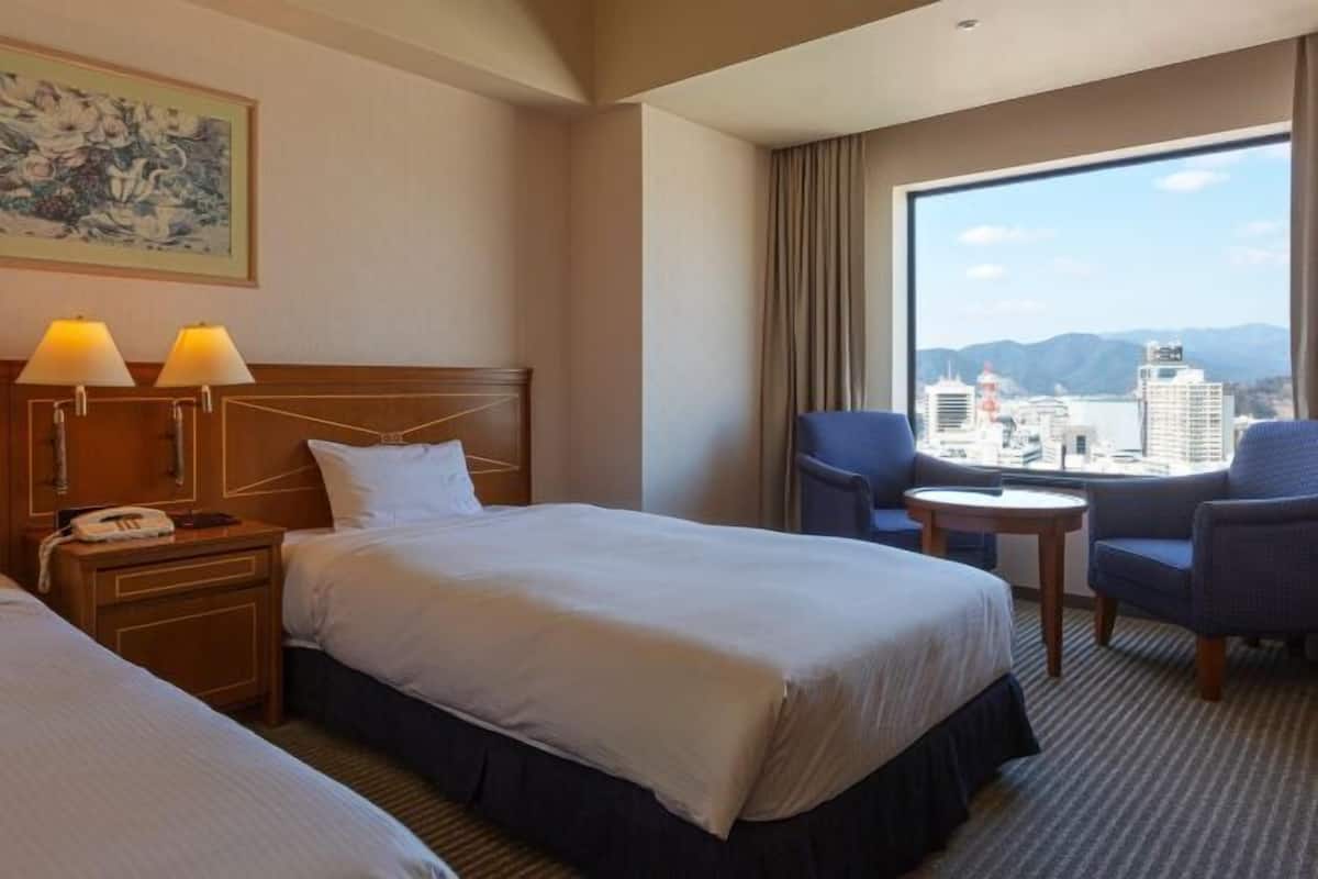 1 habitación y ropa de cama de alta calidad