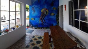 BBQ/picnic area - Helena's place (San Andrés)