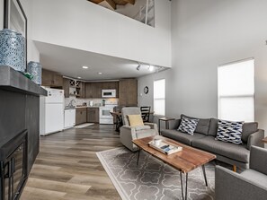 Smart TV, DVD player, foosball, table tennis