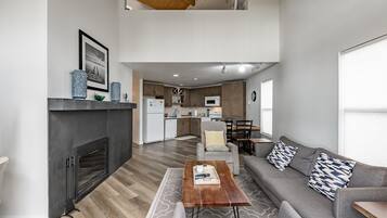 Smart TV, DVD player, foosball, table tennis