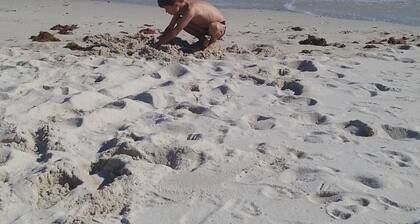 Fischerhaus nur wenige Meter vom Strand entfernt