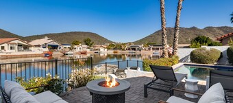 Live at the Lake with Heated Pool, Private Dock & Boat