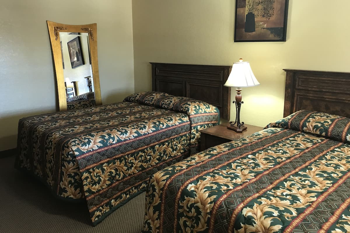 Room, 2 Double Beds, Non Smoking | Desk, blackout drapes, soundproofing, WiFi (free)