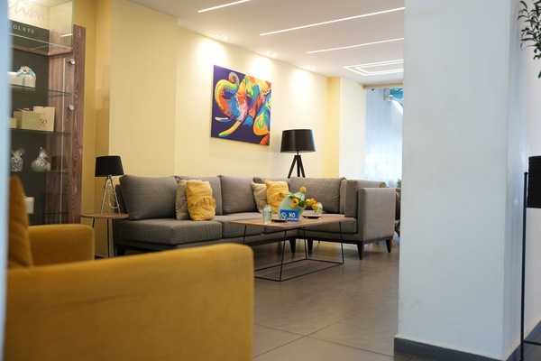 Sitzecke in der Lobby