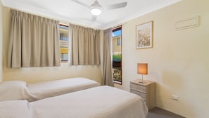 2 bedrooms, iron/ironing board