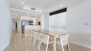 Dining - Solaya Unit 6- Right on Tugun beach just a stones throw from the waters edge with Wi-Fi Included. (Tugun)