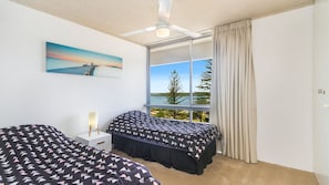 2 bedrooms, iron/ironing board