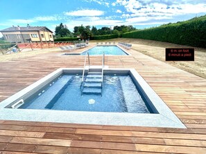 Seasonal outdoor pool