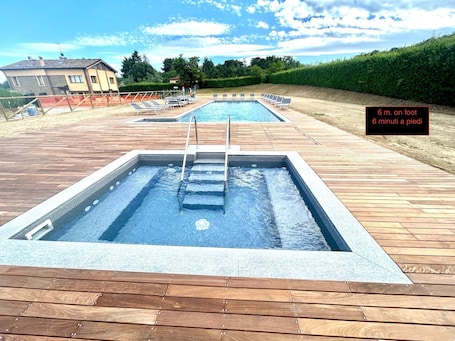 Seasonal outdoor pool