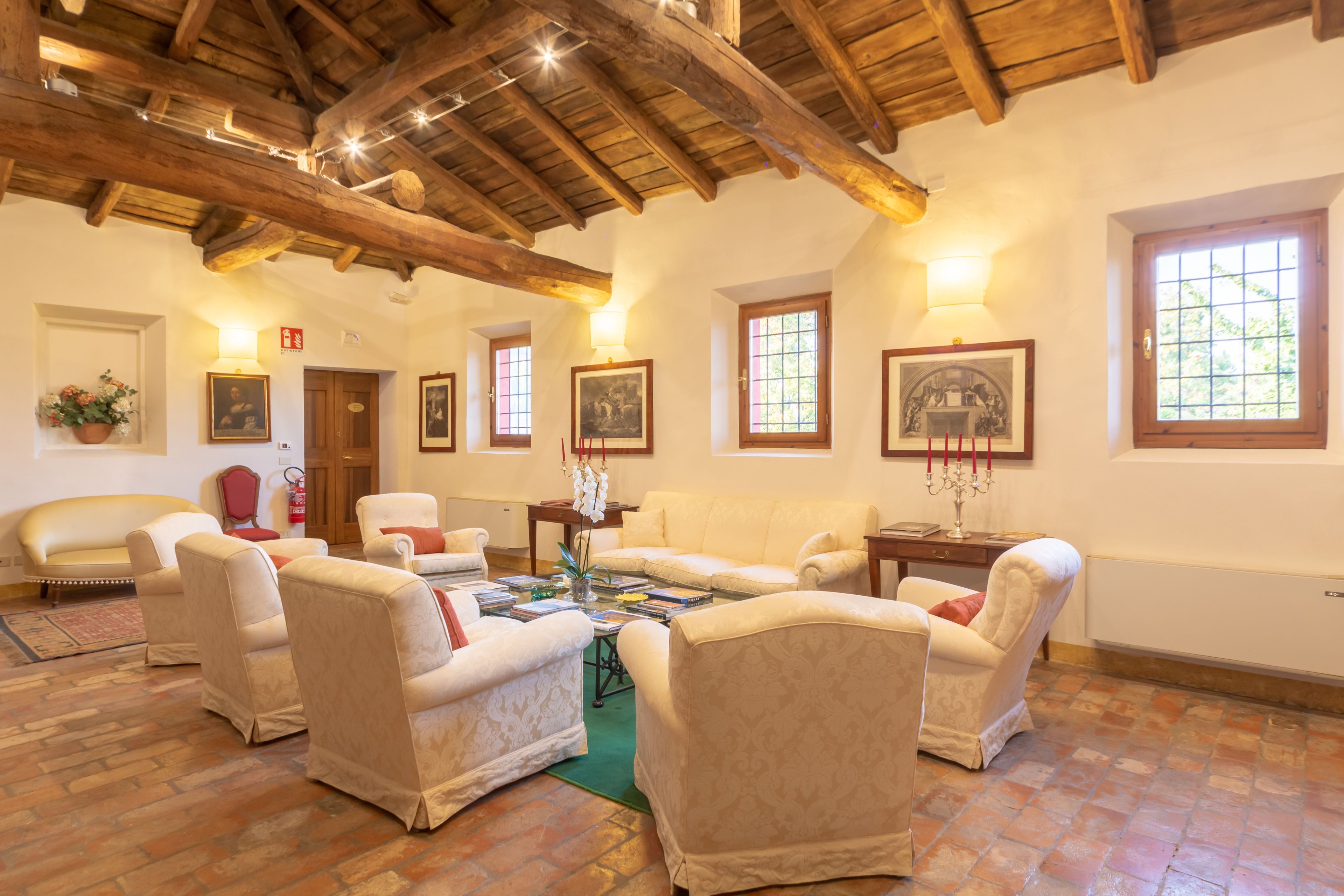 Villa Deluxe | Coin salon dans le hall