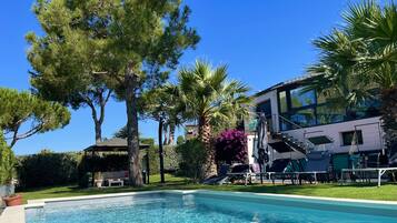 Piscina externa sazonal